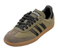 adidas Samba Og Mens Fashion Trainers in Olive Black - 5 UK
