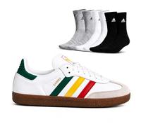 adidas Samba OG Rasta Trainers for Men & Women Samba Originals Lifestyle Trainers | Classic Retro Low Top Fashion Trainers