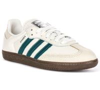 Adidas Samba Og Stripes Retro Contrast Womens Trainer In Cream UK 3 - 9