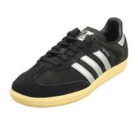 adidas Samba Og Womens Black Silver Casual Trainers - 4 UK