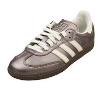 adidas Samba Og Womens Fashion Trainers in Purple Off White - 3.5 UK