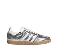 Adidas Samba OG Womens Sneaker, Silver Metallic Cracked Leather, 4.5 UK