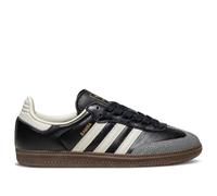 Adidas Samba OG Women's Sneakers, Core Black/Off White/Gold Metallic, 10 UK