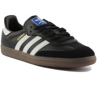 Adidas Samba Original Vintage Retro Leather Womens Trainer White Black UK 3 - 8