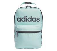 adidas Santiago Lunch Bag Insulated School Food Container Box Semi Flash Aqua Blue/Onix Grey/2.0 One Size