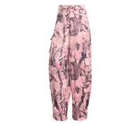 adidas Sat leaf-print cargo jeans - Pink 25-27