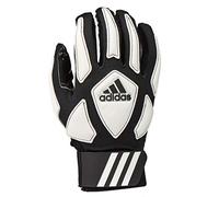 adidas Scorch Destroy 2 Full Finger Football Lineman Glove, Black/White, Small