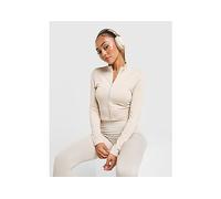 adidas Seamless Full Zip Top - Brown - Womens S