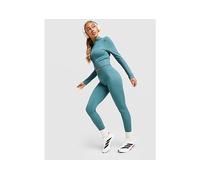 Adidas Workout Essentials Full-Length Knit Leggings Teal