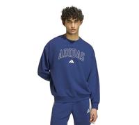 Adidas Seasonal Essentials Collegiate French Terry Crew Sweatshirt Blue XS Men