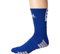 adidas Unisex Adult Select Basketball Crew Socks (1 Pair), Collegiate Royal Blue/White, X-Large
