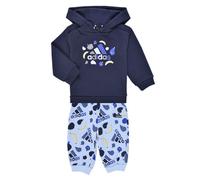 adidas Sets & Outfits Essentials Allover Print Jogger Set in Marine 3 / 4 years