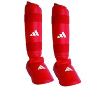 adidas Shin and Removable Instep Pads - Red Medium