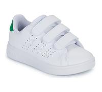 adidas Unisex Kids Advantage Base 2.0 Children Shoes, Cloud White/Cloud White/Green, 1.5 UK