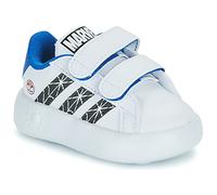 Adidas Marvel Spider-Man Infant Grand Court Shoes Size: UK 9c, Colour: White
