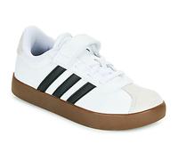 Adidas Vl Court 3.0 Elastic Trainers White EU 30 1/2 Kids