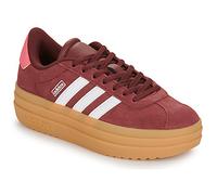 adidas Sportswear Junior Girls VL Court Bold Trainers - Red/Pink, Shadow Red/White/Pink Fusion, Size 4.5 Older Hadow Red/White/Pink Fusion