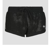 adidas Shorts KNITTED CROCHET SHORTS in Black EU L
