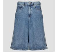 Adidas Originals Mid Rise Denim Shorts Blue 36 Woman