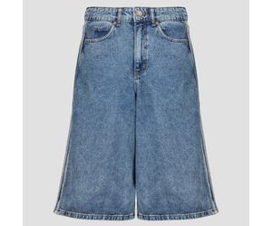 adidas Shorts Mid Rise Denim Jorts in Blue UK 14