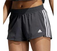 Adidas Shorts Pacer 3 Stripes Training Running Shorts Grey New Size Medium