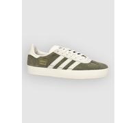 Adidas Originals - Skateboard shoes - Gazelle ADV Olive Strata/Core White/Gold Metallic for Men - Size 10,5 UK - Khaki Khaki 10.5 UK