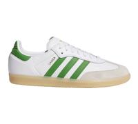 Adidas Skateboarding Samba ADV Skate Shoes | Cloud White & Crew Green