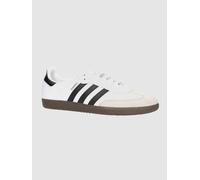 Adidas Original - Skateboarding Shoes - Samba Adv Footwear White/Core Black/Gum for Men - Size 6 UK White