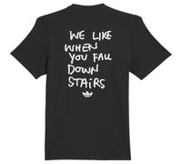 Adidas Skateboarding Shmoofoil Stairs T-Shirt | Black