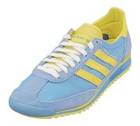 adidas Sl72 Sporty&rich Unisex Fashion Trainers in Blue Yellow - 4.5 UK