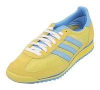 adidas Sl72 Sporty&rich Unisex Fashion Trainers in Yellow Blue - 6 UK