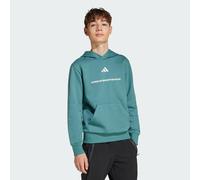 adidas Slogan Fleece Hoodie