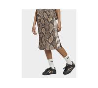 SNAKE PRINT SATIN SKIRT