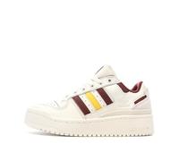 Adidas Sneakers White/Burgundy Woman Forum Bold Stripes, white, 3 UK