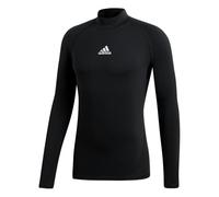 adidas Soccer Alphaskin Sport Long Sleeve Climawarm Tee, Black, Medium