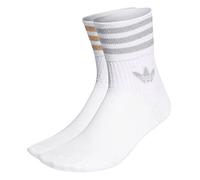 Adidas Socks 2 Pairs Glitter Band Size XL 44-46
