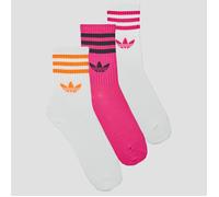 adidas Socks 3-Stripes Crew Socks 3 Pairs in Multicolour S