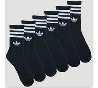 adidas Originals Unisex 3 Stripes Crew Socks 6 Pairs