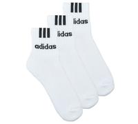 3-Stripes Linear Half-Crew Cushioned Socks 3 Pairs