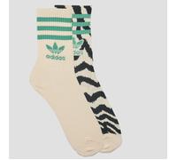 adidas Socks adidas x FARM Rio Crew Socks 2 Pairs in Beige S