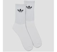 adidas Socks Reflective Crew Socks 2 Pairs in White M