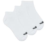 adidas Socks Thin Linear Low-Cut Socks 3 Pairs in White L
