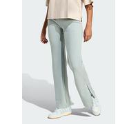 adidas Soft Lux Flared Pants, Light Green, Size L, Inside Leg Regular, Women Light Green