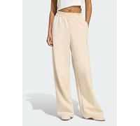 adidas Soft Lux Straight Leg Pants, Beige, Size 2Xs, Inside Leg Regular, Women Beige