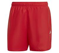 adidas Solid Clx Swimming Shorts XL, Red, red