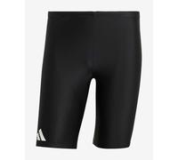 adidas Mens Solid Jammer Swim Shorts, Black/White, Size 40, Men Black/White
