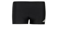adidas Men's Solid Swim Boxers Swimwear, Black, 36