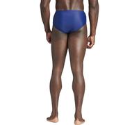 adidas Men's Solid Swim Trunks, Dark Blue/White, 30