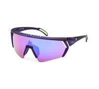 Adidas SP0063 MATTE BLUE/VIOLET 0/0/140 Unisex Sunglasses