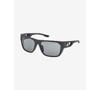 adidas SP0102 Sport Glasses black with mirrored grey lenses
